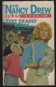 Very Deadly Yours Carolyn Keene 1988 Nancy Drew Files #20 Paperback Series - Picture 1 of 1