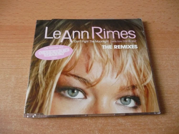 Maxi CD LeAnn Rimes - Can`t fight the moonlight - The Remixes 2000 - Coyote Ugly - Bild 1 von 1