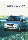 Suzuki Wagon R + 1.3 GL 2001-03 UK Market Sales Brochure