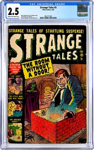 Strange Tales #5 (1952) CGC 2.5, ¡estuche como nuevo! ¡Era de Atlas! ¡Horror previo a Marvel! - Imagen 1 de 2