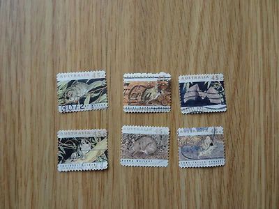 *STAMPS AUSTRALIA  SETS OF 6 THREATENED SPECIES  1992     AUSTRALIAN  - Image 1 of 2