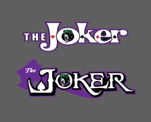 Joker Vehicle Hood Graphic Aftermarket Compatible Truck Decal Sticker Set of 2 - Picture 1 of 2