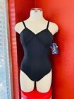 NWT Capezio Camisole #BD108 Adult Small Black Leotard