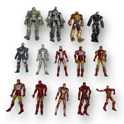 Iron Man Action Figure 4.5" Lot Cover
