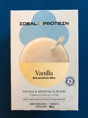 Ideal Protein Vanilla Smoothie Mix - 7 Packets - EXP 5/31/27 - FREE SHIPPING - Image 1 of 4