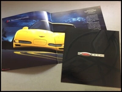 2000 2001 Chevrolet Corvette Z06 12-page Car Sales Brochure Catalog Chevy - Изображение 1 из 4
