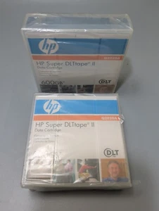 HP Super DLT Tape II Data Cartridge Q2020A- 600GB / *Lot Of 2* - Afbeelding 1 van 4