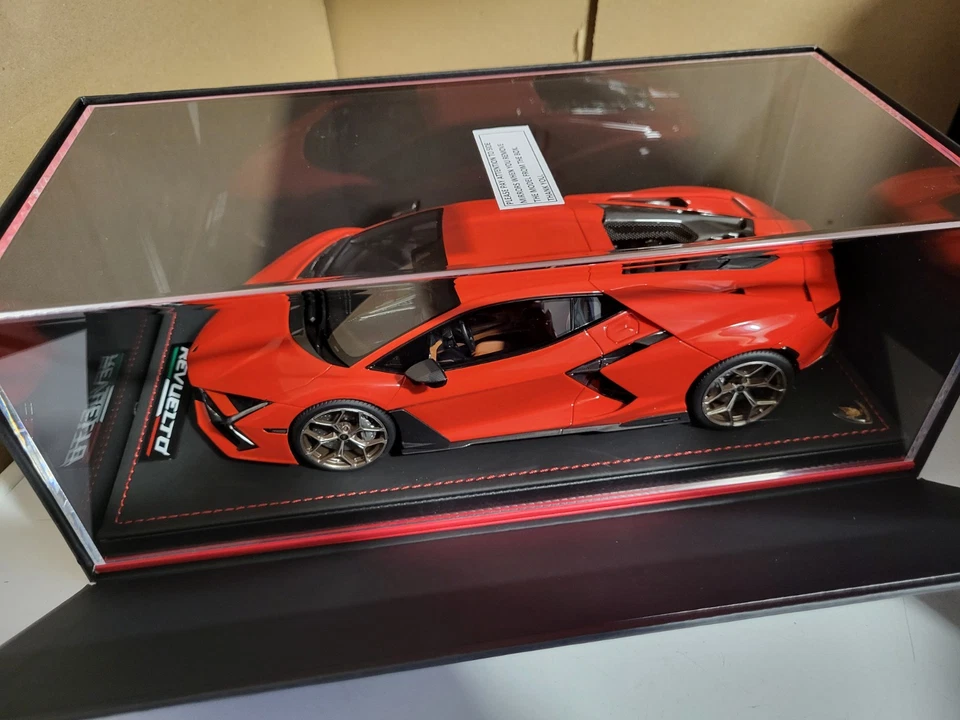 LAMBORGHINI REVUELTO 1/18 ARANCIO DAC MR COLLECTION MODELS LAMBO058SE - Immagine 1 di 4