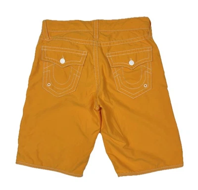 True Religion Traje de baño Carga Board Shorts Hombre’s 31 Naranja Foto 1 de 4
