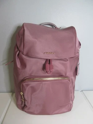 TUMI V4 Women's Rose Ruby Laptop Backpack, 16'25" X 11" X 6" MSRP $450.00 -NWT - Image 1 of 4