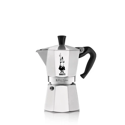 - Moka Espress: cafetera espresso icónica en estufa, hace café italiano real, Mo... Foto 1 de 4