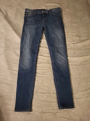 Pantalones de mezclilla ajustados azules push up Emporio Armani para mujer talla 29  Foto 1 de 4