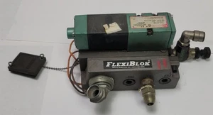 Collettore Numatics Flexiblok + 2 tappi terminali + elettrovalvola 4621318, 24 VDC, 6W - Foto 1 di 9
