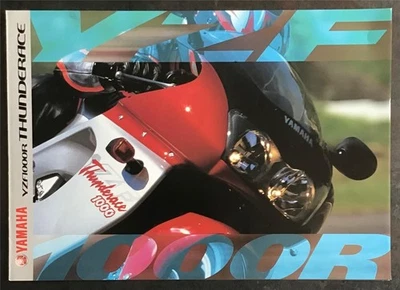 YAMAHA YZF1000R THUNDERACE MOTORCYCLE Sales Brochure c1998/99 #LTN-3MC-0107018 - Image 1 of 3