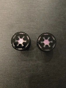 Gorilla Glass Galactic Empire Double Flare Plugs, 1 and 1/4 inch (32mm) - Picture 1 of 2