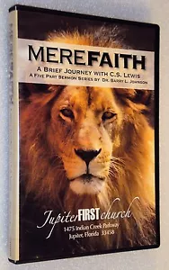 MERE FAITH A BRIEF JOURNEY WITH C.S. LEWIS 3 CD Set 5 Part Sermon Barry Johnson - Picture 1 of 4