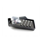 4Pcs Carbon Fiber Interior Dash Door Lock Knob Pins For Auto Car Truck Accessory