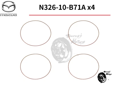 Sellos de anillo interior MAZDA RX-8 RX-7 genuino motor N326-10-B71A piezas OEM Foto 1 de 3