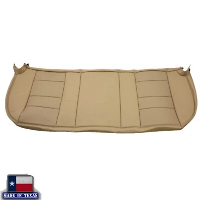 2006 2007 For Ford Lariat F250 F350 Rear 2nd row Bench Bottom Seat Cover in Tan - Imagem 1 de 4