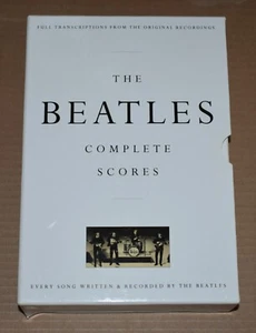 Beatles Complete Scores 1993 HC slipcase Lennon McCartney Harrison - Picture 1 of 8