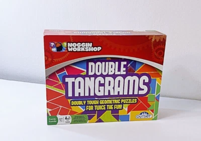 Outset Media Noggin Workshop: Double Tangrams (OPENED BUT UNUSED) - Image 1 of 4