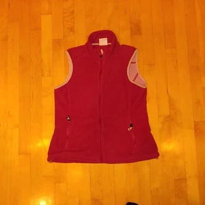 Womens M medium Predator Pink fleece vest - Picture 1 of 4