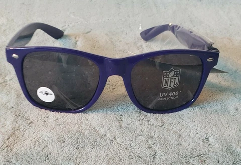 Baltimore Ravens NFL Polarized Retro Sunglasses Full Frame Cover