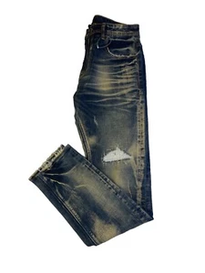Herren AKOO 100% Authentic Größe 34 Jeans & Farbe Irish Orange - Bild 1 von 8