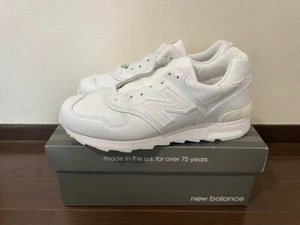 Zapatilla deportiva para hombre New Balance M1400B de cuero blanco talla 9,5 EE. UU. - Imagen 1 de 6