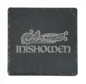 I NISHOWEN Whiskey Slate Coaster - Picture 1 of 1