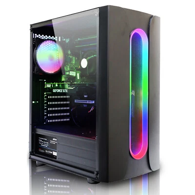 RTX Gaming PC Intel i7 14700F 32GB DDR4 NVIDIA RTX 5060 1TB + 1TB SSD Windows 11 - Image 1 of 4