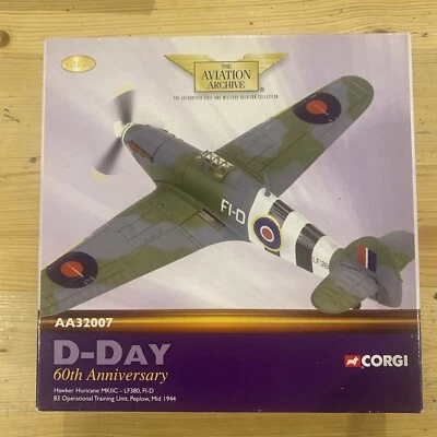 The Aviation Archive Limited Edition Hawker Hurricane MKIIC Die Cast 1:72  - Image 1 of 4