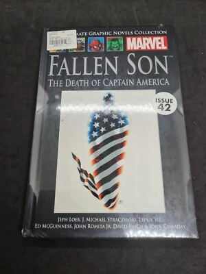 Marvel Graphic FALLEN SON DEATH OF CAPTAIN AMERICA # 42  Hardcover New & Sealed - Image 1 of 4