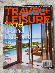 Travel + Leisure Magazine May 2011 Secret Island Escapes - Picture 1 of 1
