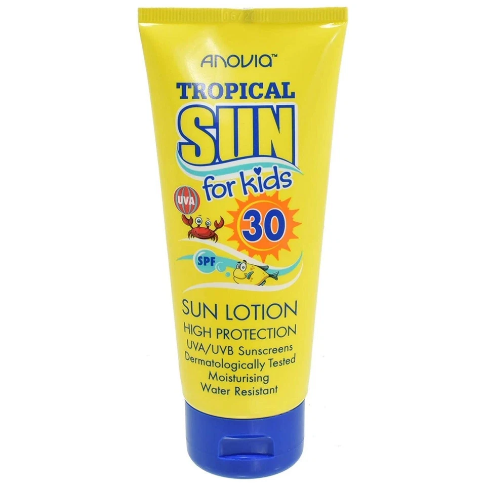 Anovia Tropical Sun LSF 30 für Kinder 65ml/wasserdicht & feuchtigkeitsspendend LSF3...