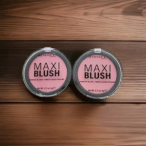 (2) Rimmel Maxi Blush Powder Blush New In Packaging 0.31 oz 003 - Wild Card - Picture 1 of 1