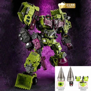 Jinbao Transformation Oversized Devastator Gravity Builder With UPGRADE KIT - Picture 1 of 5