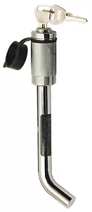 Reese Towpower 7033300 3.5" Span Chrome Class V Bent Pin Style Receiver Lock - Picture 1 of 2