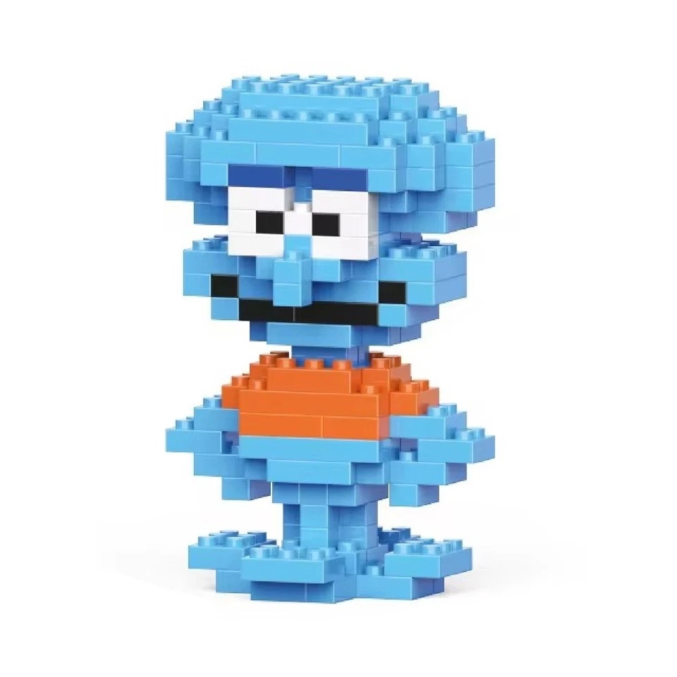 Squidward Spongebob LOZ Style 145pc Nano Brick Mini Building Block Puzzle - Image 1 of 1
