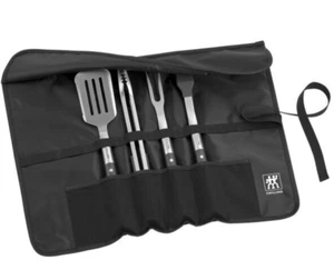 ZWILLING BBQ+ Grillbesteck 5-tlg Grill Werkzeug Tools Zange Grillzubehör Set - Picture 1 of 12
