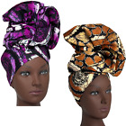 Head Wrap African Material 100% Cotton Ankara Head Gear Scarf HeadPiece 71"x21"