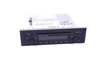 original Audi Concert A4 B6 B7 8E CD Autoradio 8E0035186 mit Radio Code - Bild 1 von 2