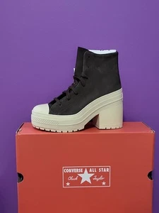 New Converse Chuck 70 DE Luxe Block Heel Hi Brown Women Shoes Sz 7 Holiday Gift - Bild 1 von 16