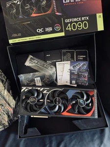 ASUS ROG Strix GeForce RTX 4090 OC 24GB GDDR6X Scheda Grafica - Photo 1/2