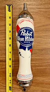 Pabst blaues Band Bier Zapfhahn Griff Knopf Top Brauen Fass Bar Top Kegerator PBR - Bild 1 von 8