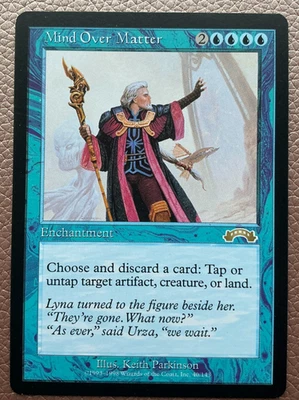 Mind over matter MTG  Magic the gathering - Image 1 of 4