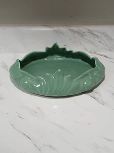 Vintage MCM Camark Keramik Konsole Blumenschale/Übertopf Couchtisch meergrün - Bild 1 von 10