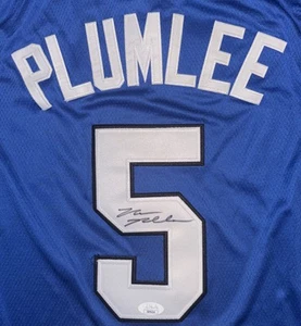 Mason Plumlee Signed Autographed Duke Blue Devils Nike Elite Jersey PSA/DNA COA - Picture 1 of 5