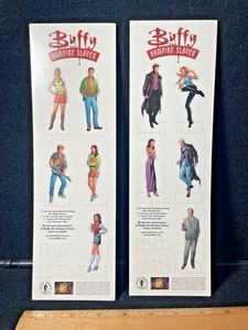 2 New Buffy The Vampire Promo Paper Dolls Dark Horse 1999 - Picture 1 of 10