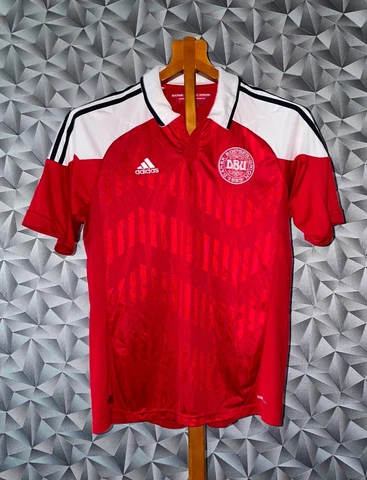 DENMARK NATIONAL TEAM 2012/2013 HOME FOOTBALL SHIRT SOCCER JERSEY ADIDAS SIZE L Cover